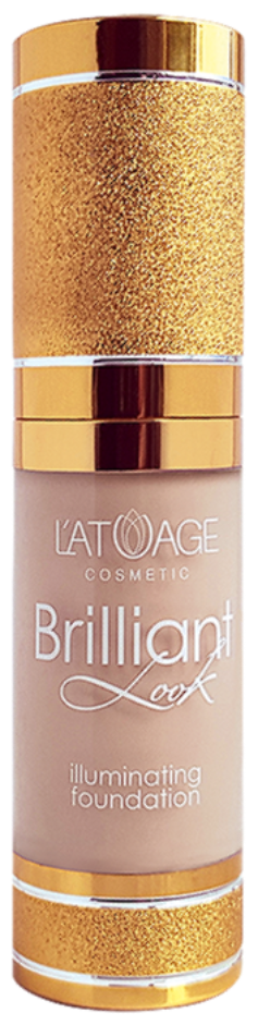 Latuage Тональный крем Brilliant look, 20 мл/20 г, оттенок: 303 натуральный