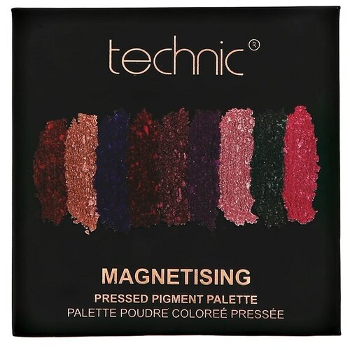 Палетка теней для век `TECHNIC` PRESSED PIGMENT PALETTE тон magnetising