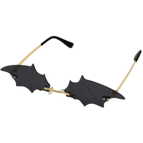 фото Очки солнцезащитные детские бэтмен черные pixel crew