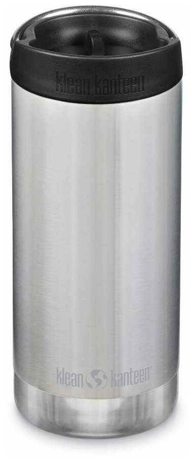 Термокружка Klean Kanteen TKWide Cafe Cap 12oz (355 мл) Brushed Stainless 1008301