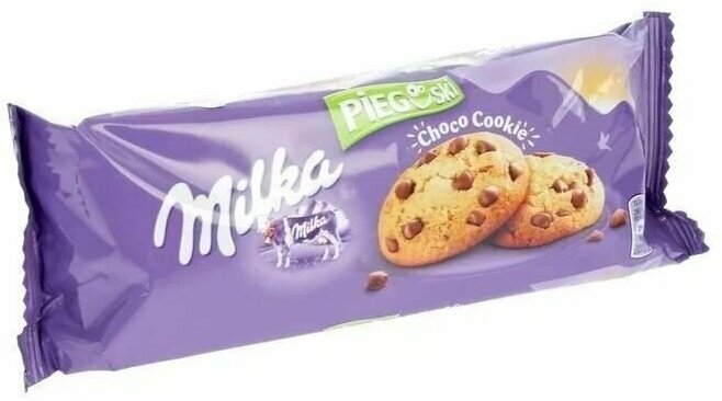 Милка (Milka) печенье Choco Cookies набор 3 упаковки х 135г (Европа) - фотография № 4