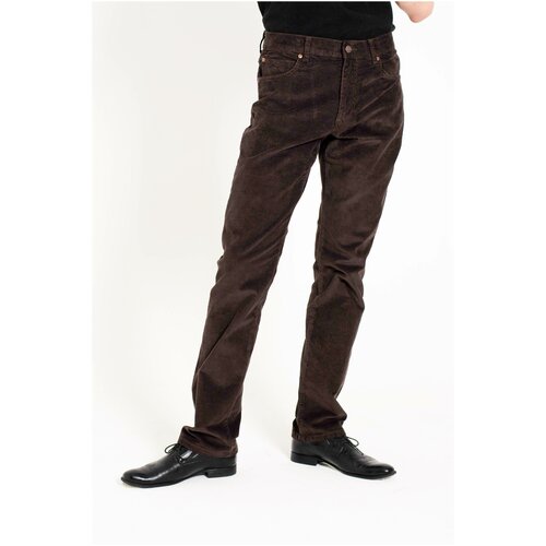 фото Джинсы nygma, размер 36/34, коричневый