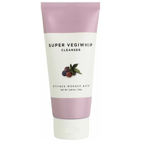 Антивозрастная детокс-пенка для умывания [Wonder Bath] Super Vegiwhip Cleanser Purple