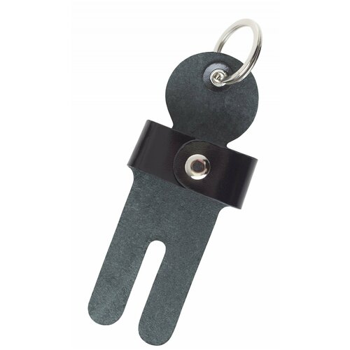 Брелок Franchesco Mariscotti гладкая фактура черный 293₽