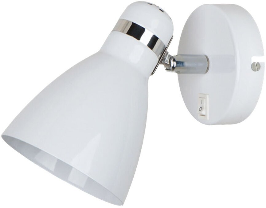 Бра Arte Lamp Mercoled A5049AP-1WH, E27, 60 Вт, кол-во ламп: 1 шт. - фотография № 1