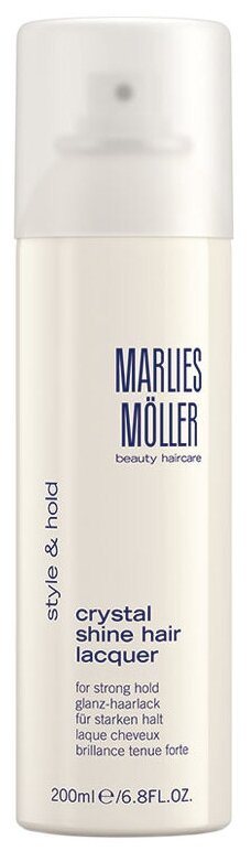 Marlies Moller Лак для волос Crystal shine, экстрасильная фиксация, 200 мл