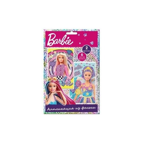 Набор для творчества Barbie аппликация из фольги Barbie Fairy