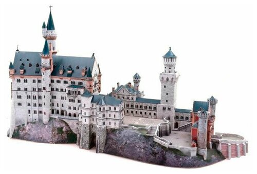 Сборная модель Умная Бумага Замок Neuschwanstein (157) 1:250