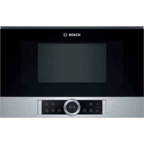 Микроволновая печь Bosch BFR634GS1 21л. 900Вт серебристый/черный (встраиваемая)