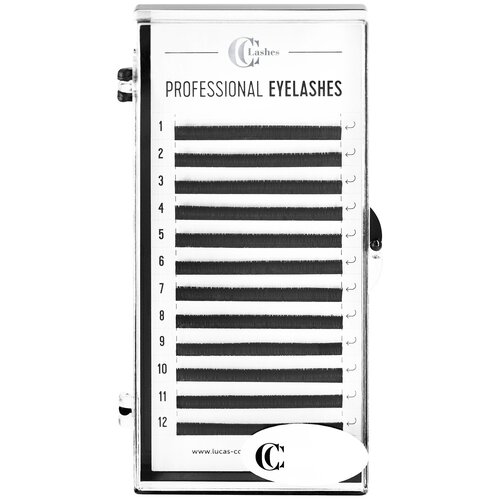 Ресницы для наращивания Lucas Cosmetics CC Lashes C/0.05/14