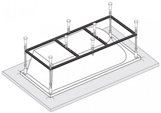 Каркас к прямоугольным ваннам VAGNERPLAST 170x70