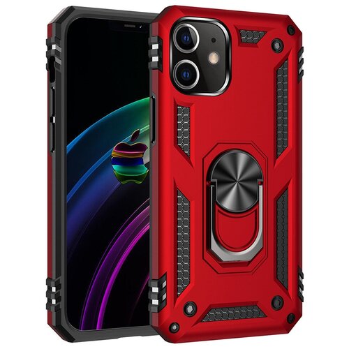 фото Чехол-бампер mypads для xiaomi redmi 9 противоударный усиленный ударопрочный красный