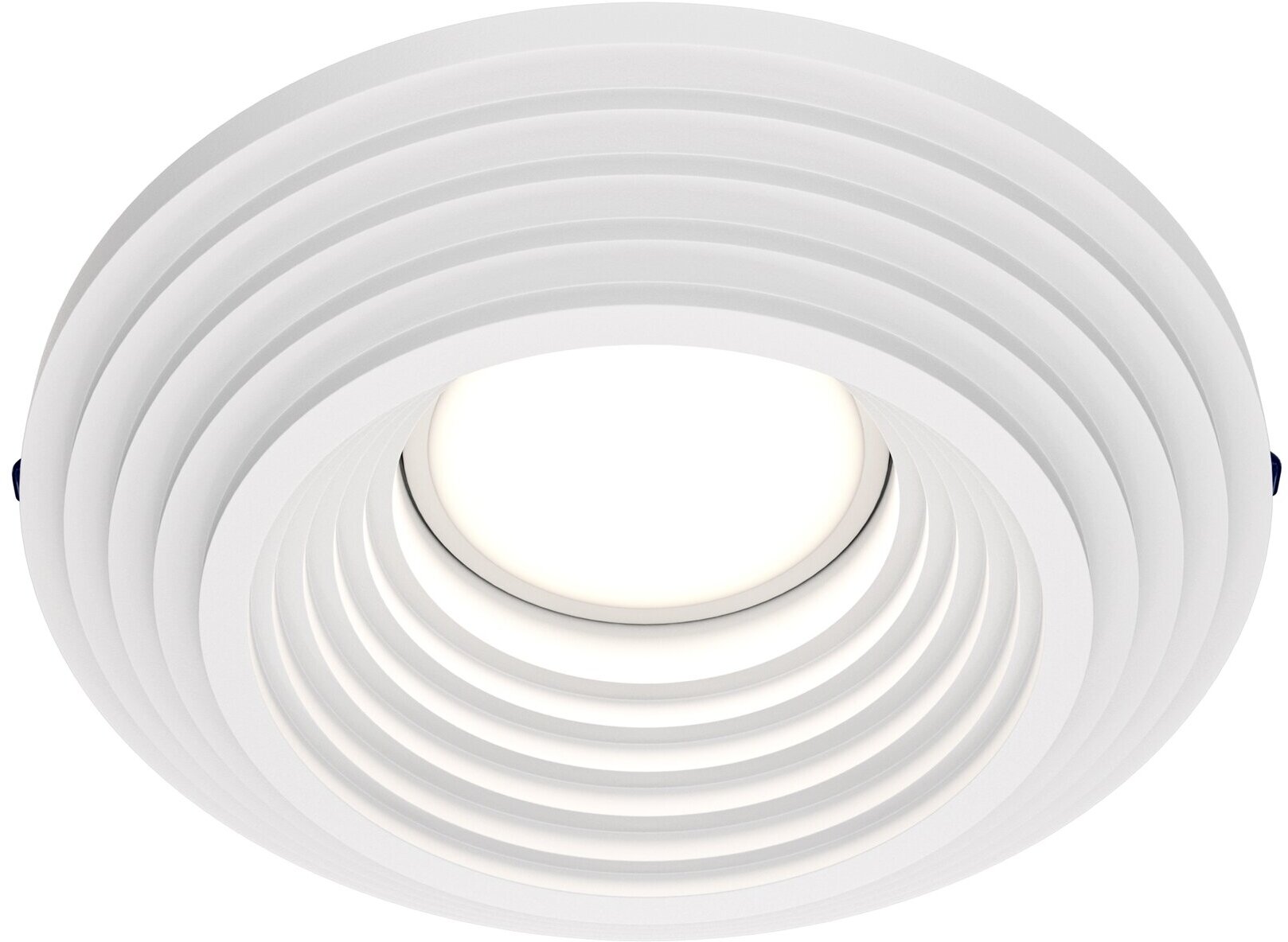 Встраиваемый светильник с узорами Gyps DL004-1-01-W Maytoni, GU10, кол-во ламп:1шт, Белый