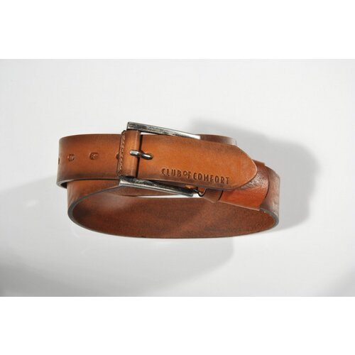 фото Ремень club of comfort, размер 105, коричневый