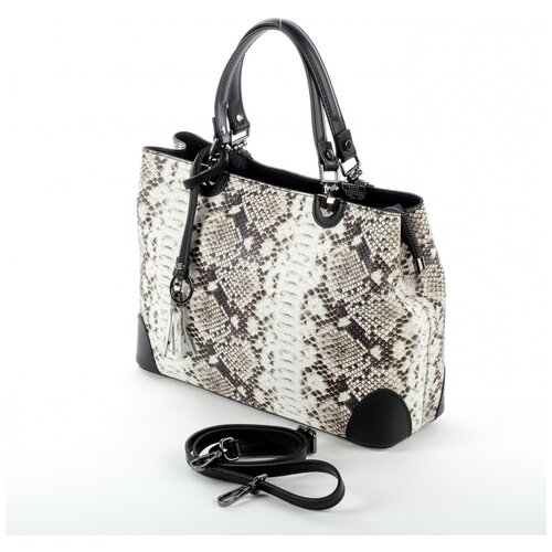 фото Сумка женская итальянская roberta firenze 527 pitone бежевая