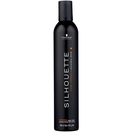 Schwarzkopf Professional мусс Silhouette Super Hold безупречный для ультрасильной фиксации, 500 мл, 457 г schwarzkopf мусс мягкой фиксации silhouette 500 мл