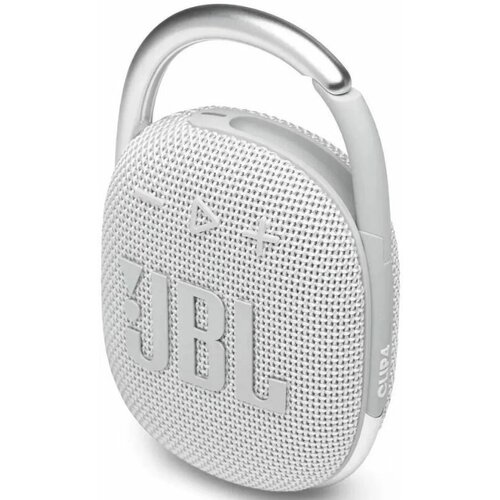 Портативная колонка JBL Clip 4 беспроводная колонка с Bluetooth белый 566000₽