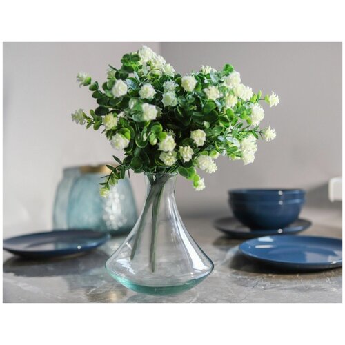 Стеклянная ваза виббе, прозрачная, 17 см, Edelman, Mica 1006714