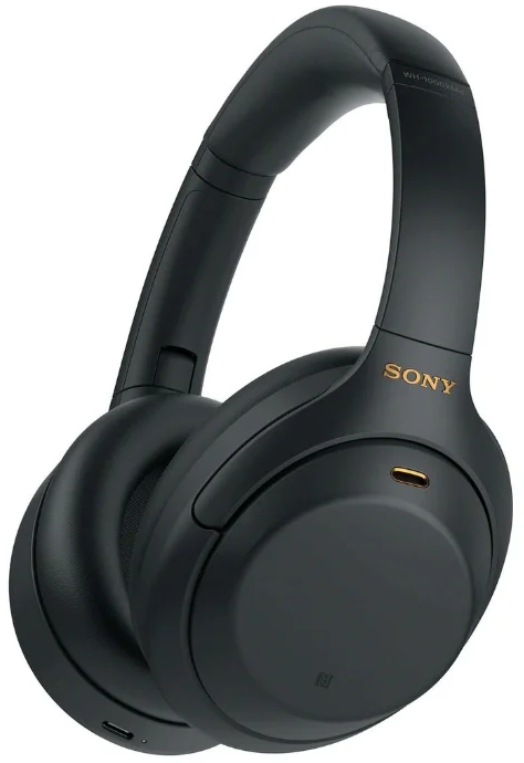 Беспроводные наушники Sony (Черные) WH-1000XM4, Bluetooth 5.0, шумоподавление
