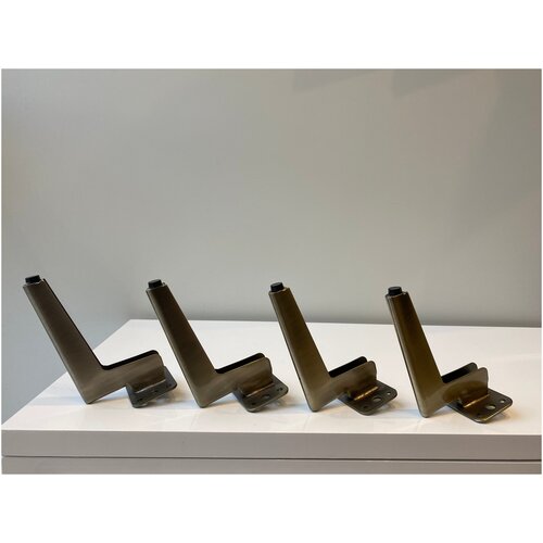 Опора мебельная бронза 18 см