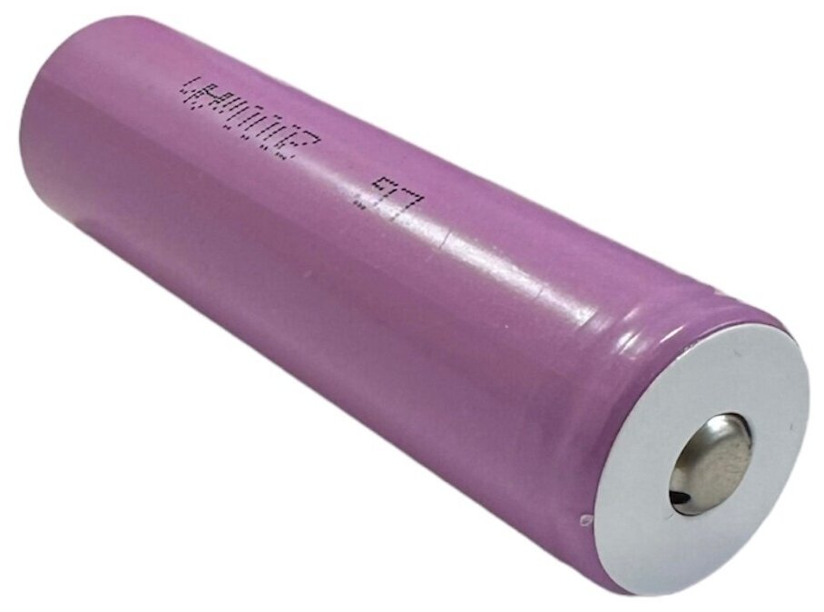 Аккумулятор АКБ Li-ion литий-ионный Lii-32S 18650 2000 mAh, пимпочка, 1шт, фиолетовый (лиловый)