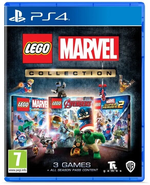 Игра PlayStation 4 LEGO MARVEL Collection (3 in 1)