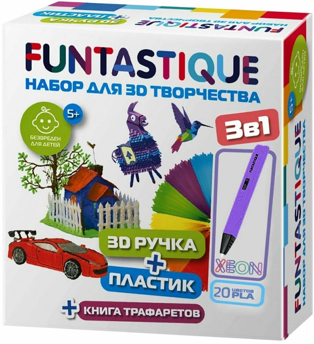 Набор Funtastique Xeon фиолетовый (RP800A VL-PLA-20-SB)