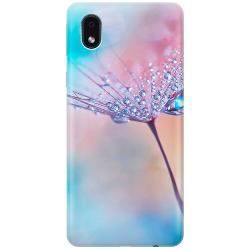 фото Силиконовый чехол на samsung galaxy a01 core / m01 core / самсунг а01 кор с принтом "капелька на одуванчике" gosso