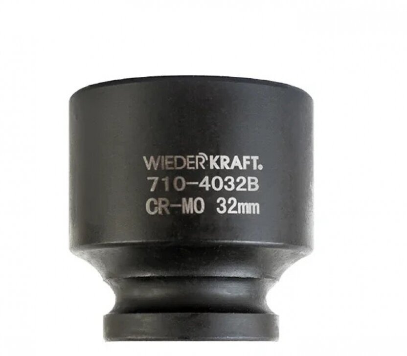 Головка торцевая ударная WIEDERKRAFT 1/2" 6 гр. 32 мм WDK-710-4032