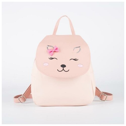 фото Рюкзак детский «милая кошечка», цвет розовый mikimarket