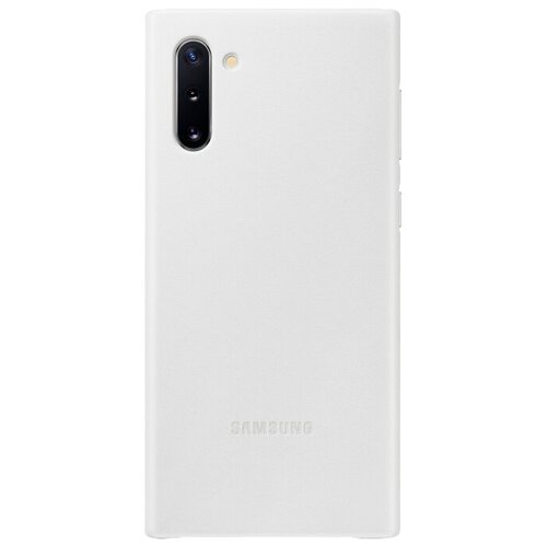 Чехол Samsung EF-VN970 для Samsung Galaxy Note 10, белый чехол флип кейс samsung для samsung galaxy z fold3 leather flip cover черный ef ff926lbegru