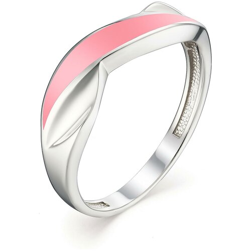 фото Алькор кольцо с эмалью из серебра 01-1096-эм58-00, размер 18