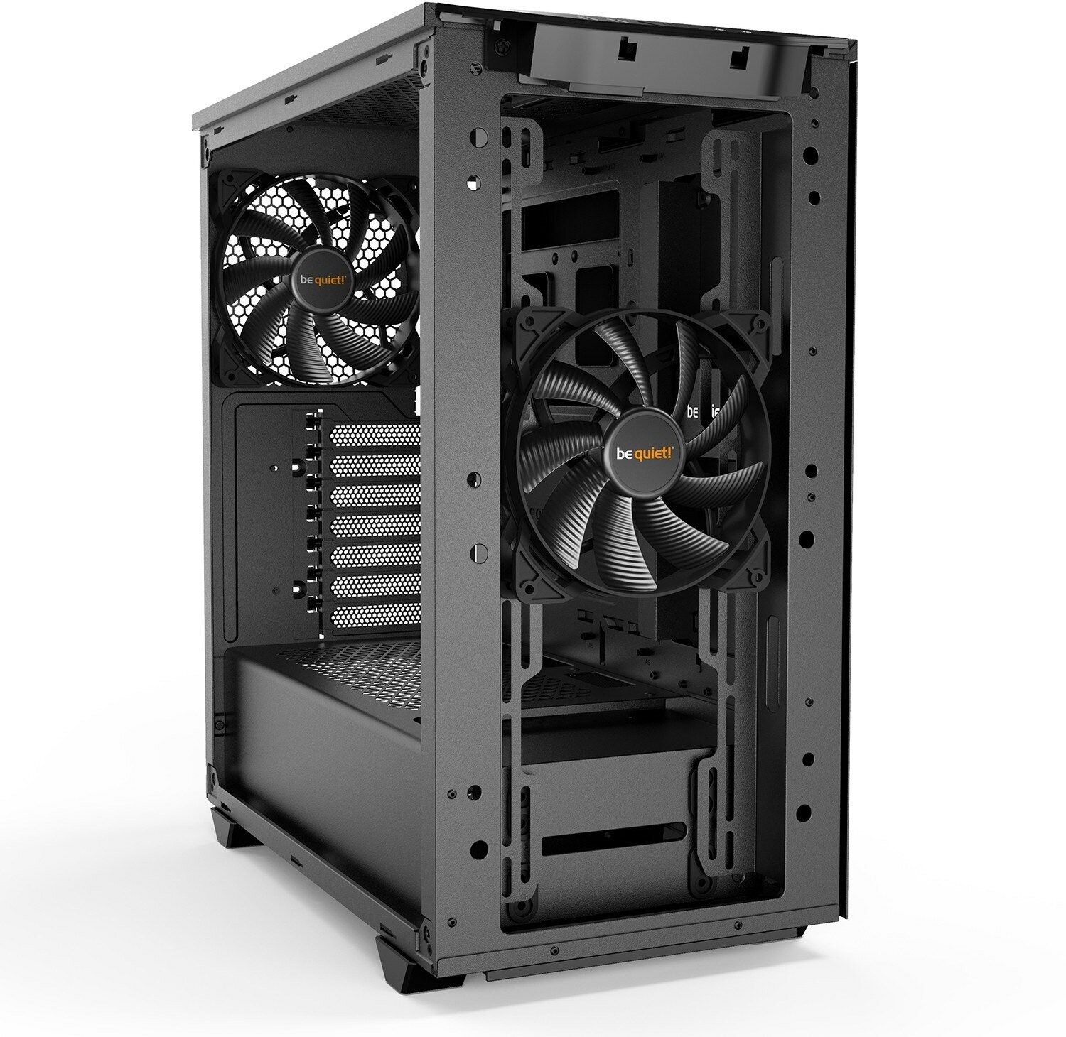 Корпус ATX Be quiet! BG036 без БП / 2х Pure Wings 2 140mm / 2xUSB 3.0 / audio - фото №19