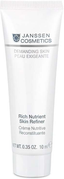 Janssen Cosmetics, Обогащенный дневной питательный крем SPF 15 Rich Nutrient Skin Refiner, 10 мл