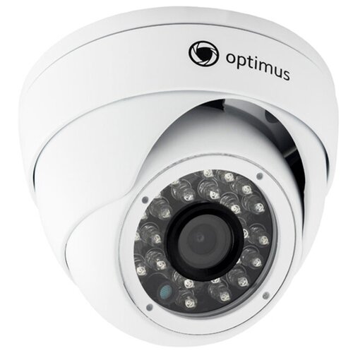 Камера видеонаблюдения  optimus AHD-H042.1(2.8-12)E белый