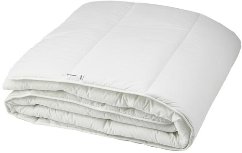 Одеяло икеа смоспорре, теплое, 200 х 200 см, белый