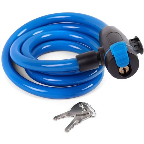 фото Замок трос с ключом 1200*12мм vinca (blue) vinca sport