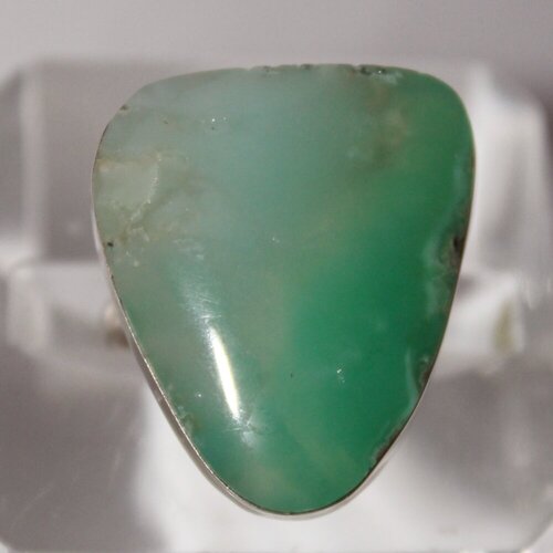 Кольцо True Stones, хризопраз, размер 17, зеленый кольцо true stones мельхиор жадеит размер 17 зеленый