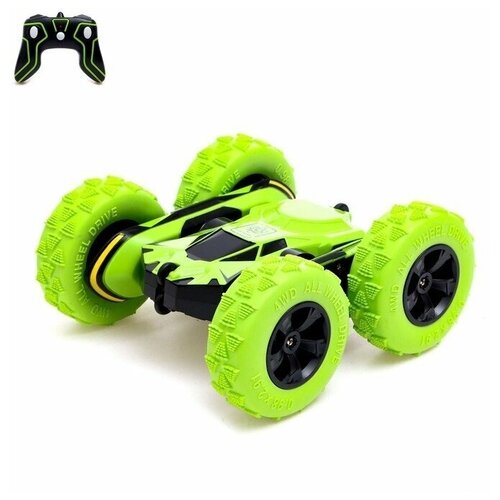 Машинка перевертыш на радиоуправлении, дрифт кар Трюкач, Машина Внедорожник Вездеход Джип на пульте управления для детей работает от аккумулятора
