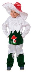 Батик Карнавальный костюм Грибок, рост 134 см 8005-134-68