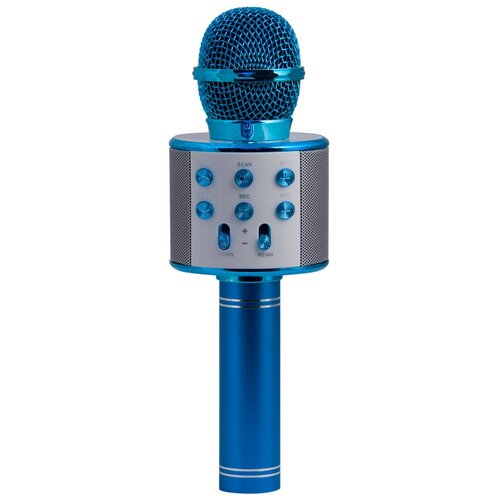 Караоке-микрофон Magic Acoustic с Bluetooth MA3001BE Superstar синий 53500₽