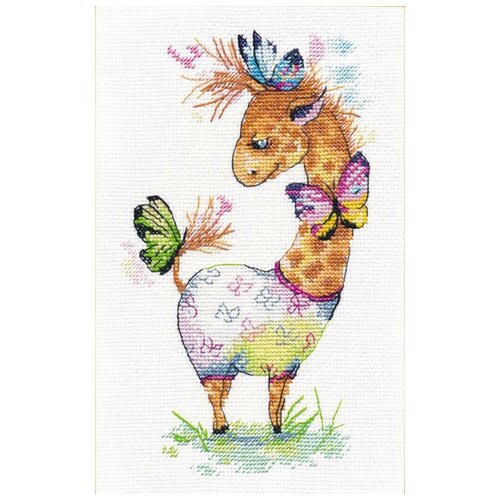 фото Набор для вышивания крестом овен "счастливчик", 13x22 см, арт. 1161