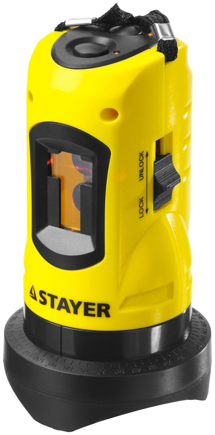 Лазерный уровень STAYER LASERMAX MASTER (34960) со штативом