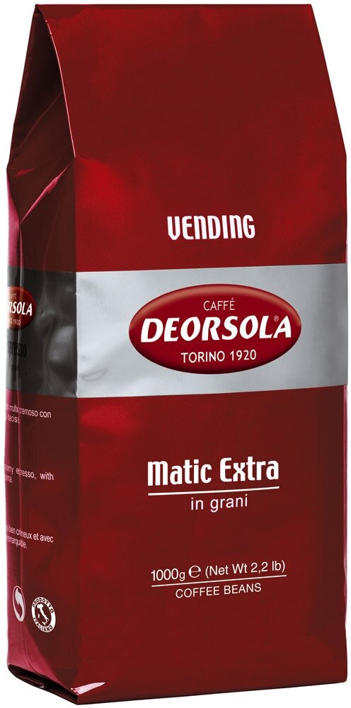 Кофе в зёрнах Deorsola Matic Extra 1000 гр, Италия - фотография № 6