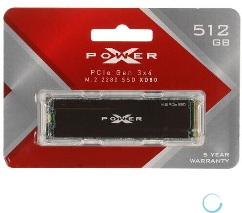 SSD диск SiliconPower M.2 XD80-Series 512 Gb PCI-E x4 3D NAND (SP512GBP34XD8005) - фотография № 5