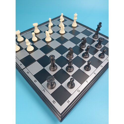 Шахматы, шашки, нарды 3 в 1 24 х 24 магнитные