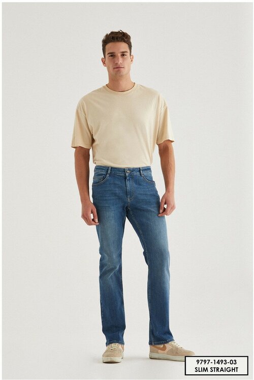 Джинсы Pantamo Jeans, размер 31/34, синий