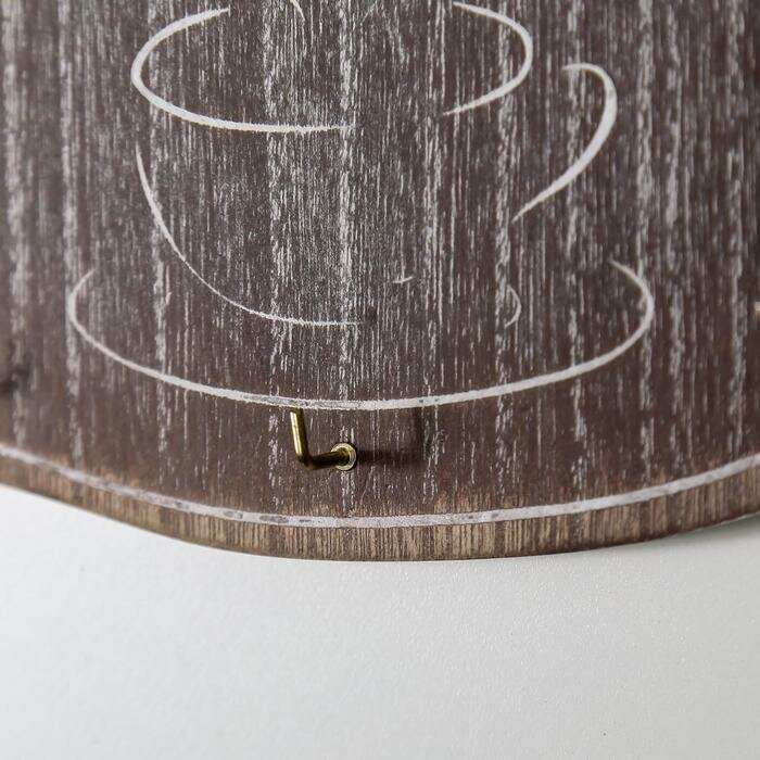 Крючки декоративные дерево "Мешок с кофе" 23,5x18x2,8 см - фотография № 3