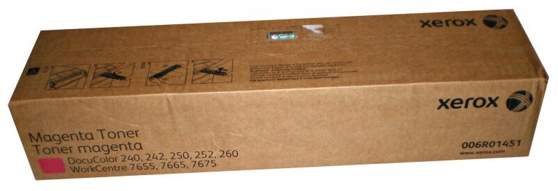 Тонер-Картридж Xerox 006R01451 для DC 240/250/242/252 WC7655/7665 пурпурный 34000стр - фото №8