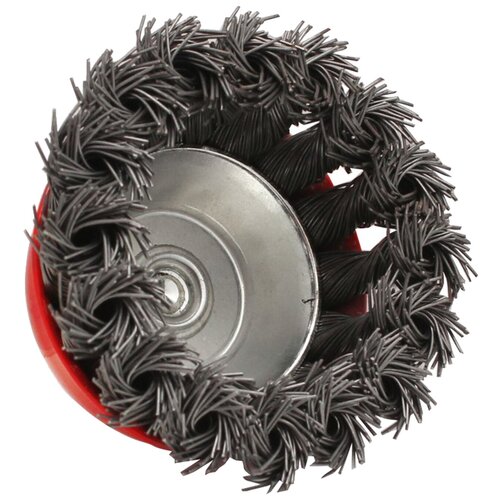 Щетка чашка, крученая металлическая проволока 75 мм для дрели Vira 572075 15736592